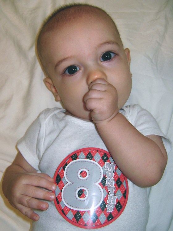 Henry - Eight Months - finddailyjoy.com