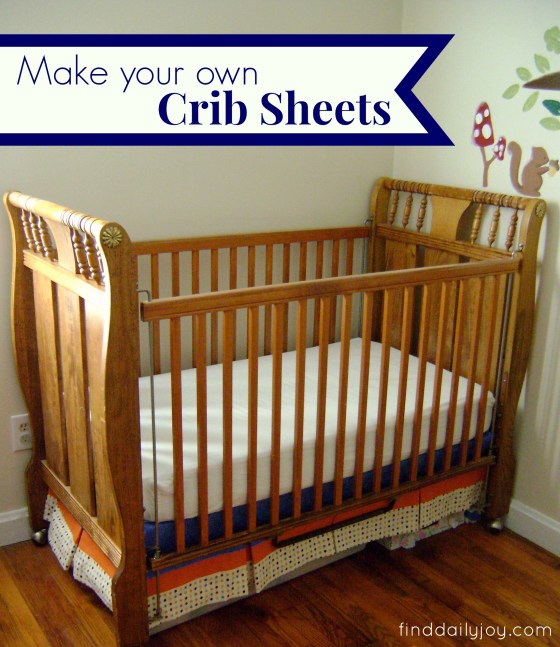 Crib Sheet {Tutorial} - finddailyjoy.com