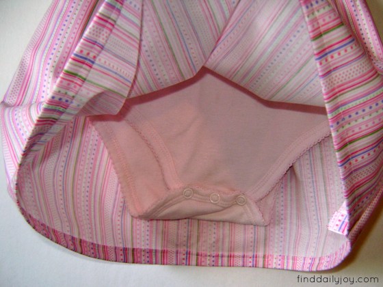 Onesie Dress {Tutorial} - finddailyjoy.com