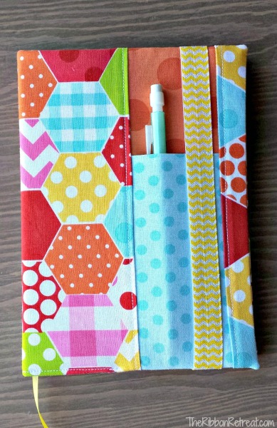 Pinterest Project - Notebook Pen Holder - finddailyjoy.com