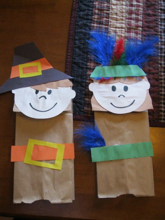 Kids Thanksgiving Crafts - finddailyjoy.com