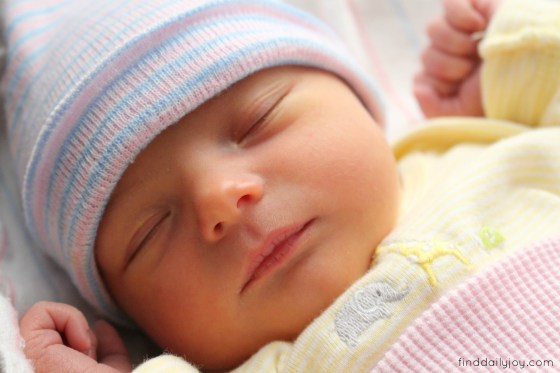 She Is Here! - finddailyjoy.com